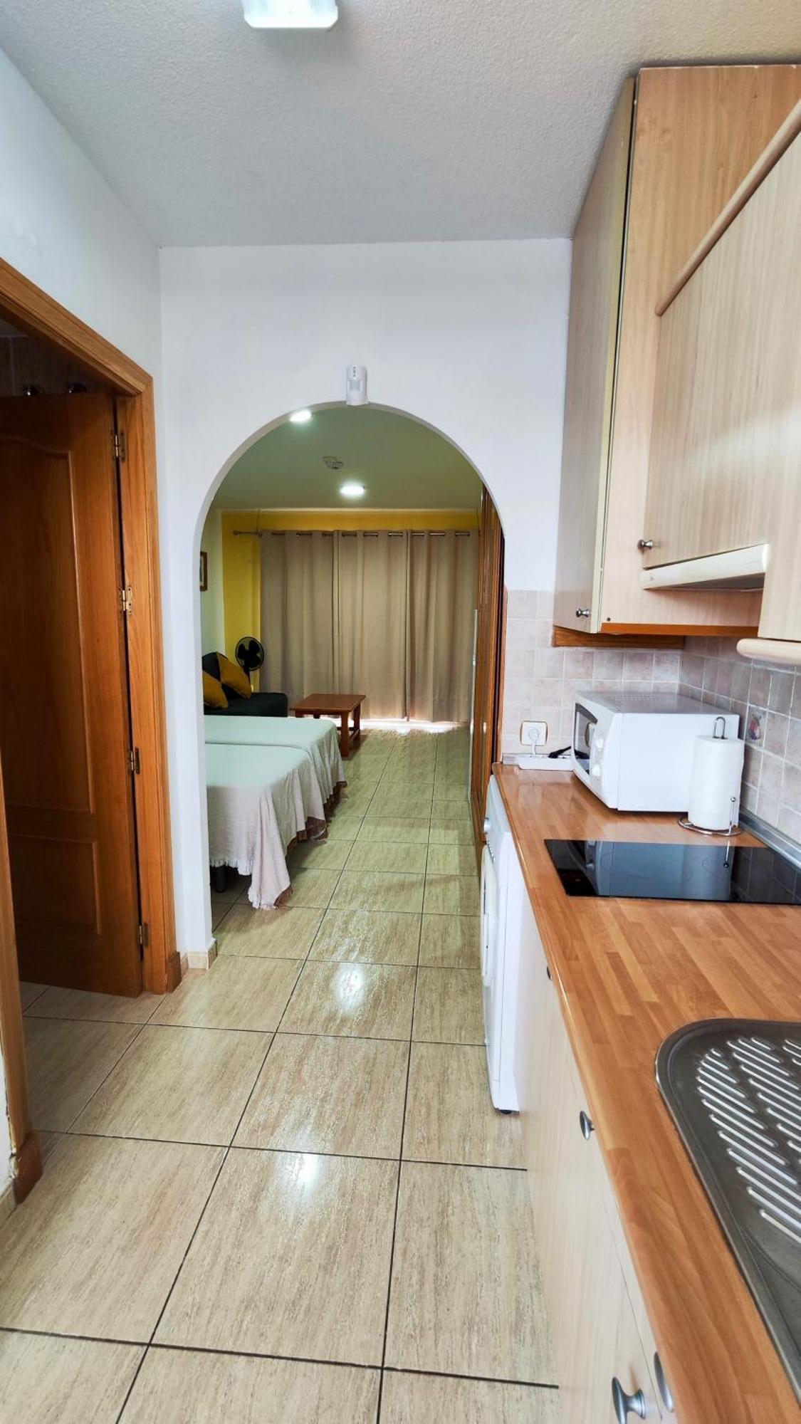 Encantador Estudio Con Terraza Privada Y Espectaculares Vistas Al Mar En Costa Del Silencio, Cerca De Los Cristianos Exterior foto
